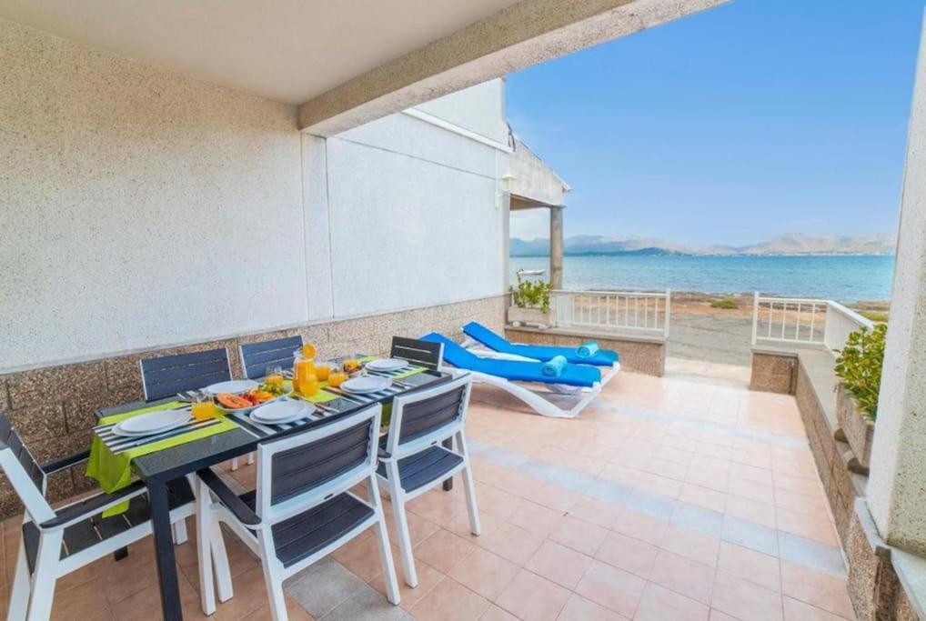 Coastal House Sa Fortalesa In Alcudia Bagian luar foto
